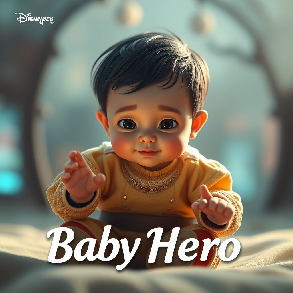 การออกแบบโปสเตอร์และการโปรโมท Baby Hero